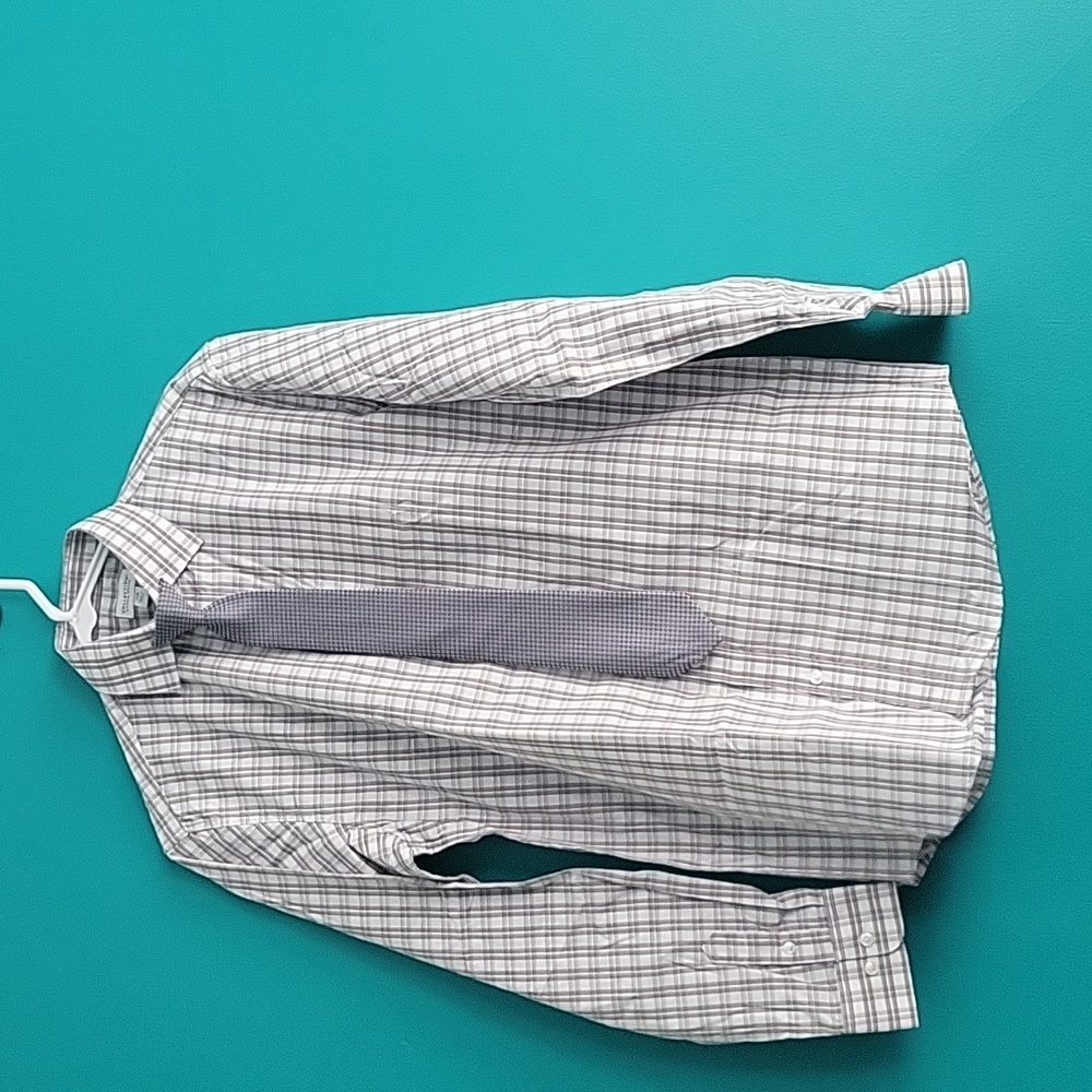 Boys dress shirt with tie